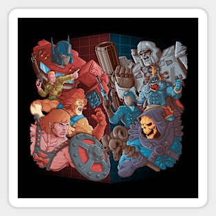 CARTOON CLASH! Magnet
